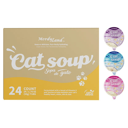 MordyLand cat soup variety pack product image 1