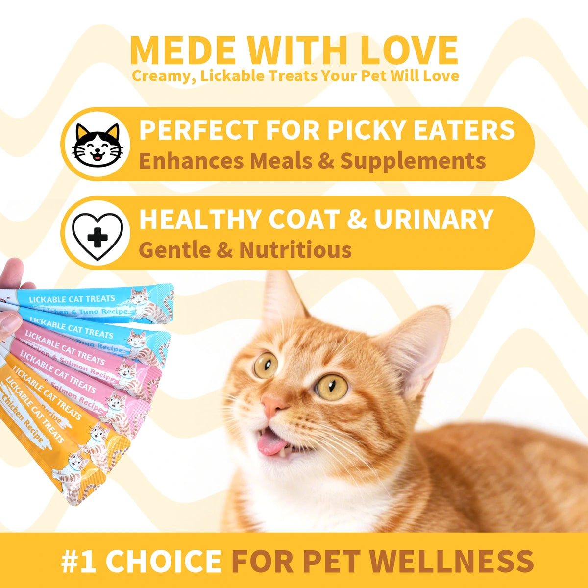 iFello Pet lickable cat treats variety pack product image 5