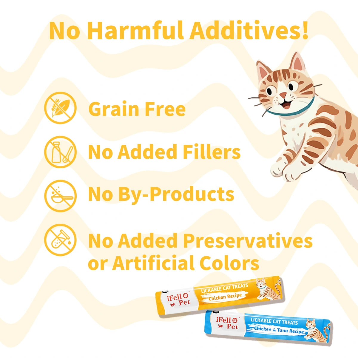 iFello Pet lickable cat treats variety pack product image 13