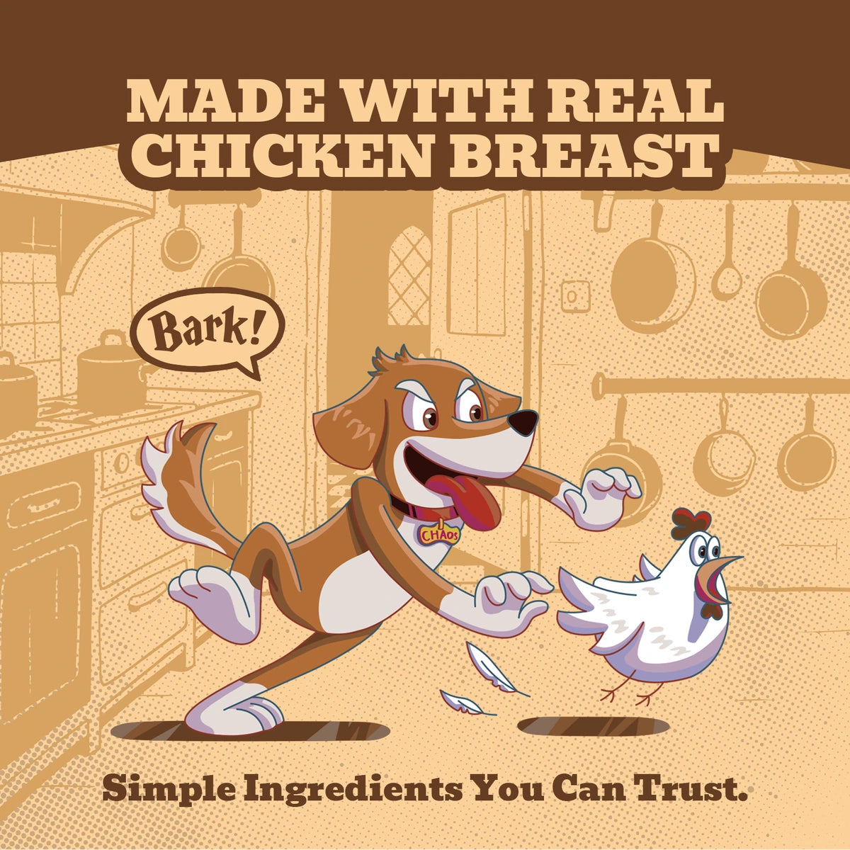 ChaosKitchen smoked chicken jerky dog treats product image 4