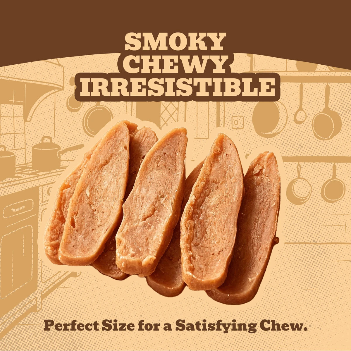 ChaosKitchen smoked chicken jerky dog treats product image 5