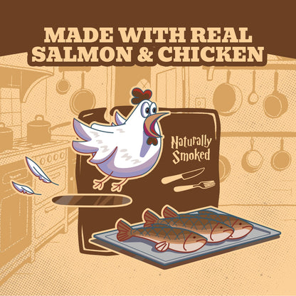 ChaosKitchen smoked salmon jerky dog treats product image 2