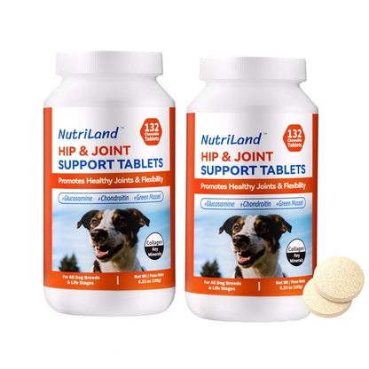 NutriLand glucosamine tablets for dogs product image 1