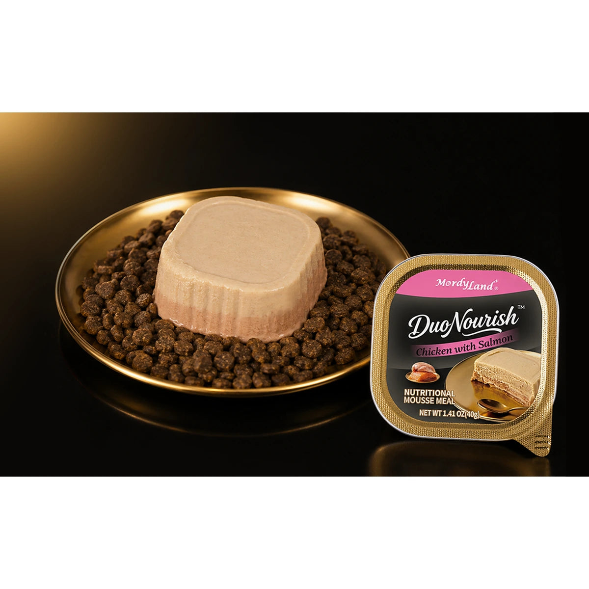 MordyLand DuoNourish dual-layer nutritional mousse wet cat food variety pack product image 6