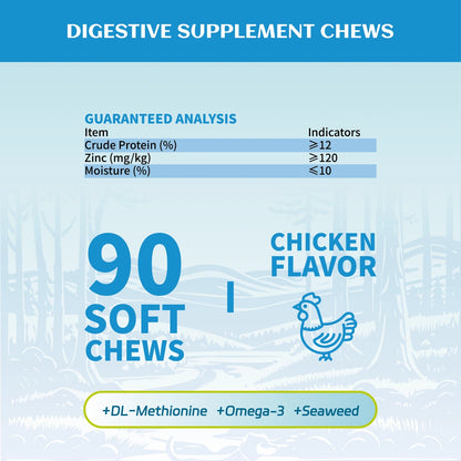 NutriLand digestive chews packaging details