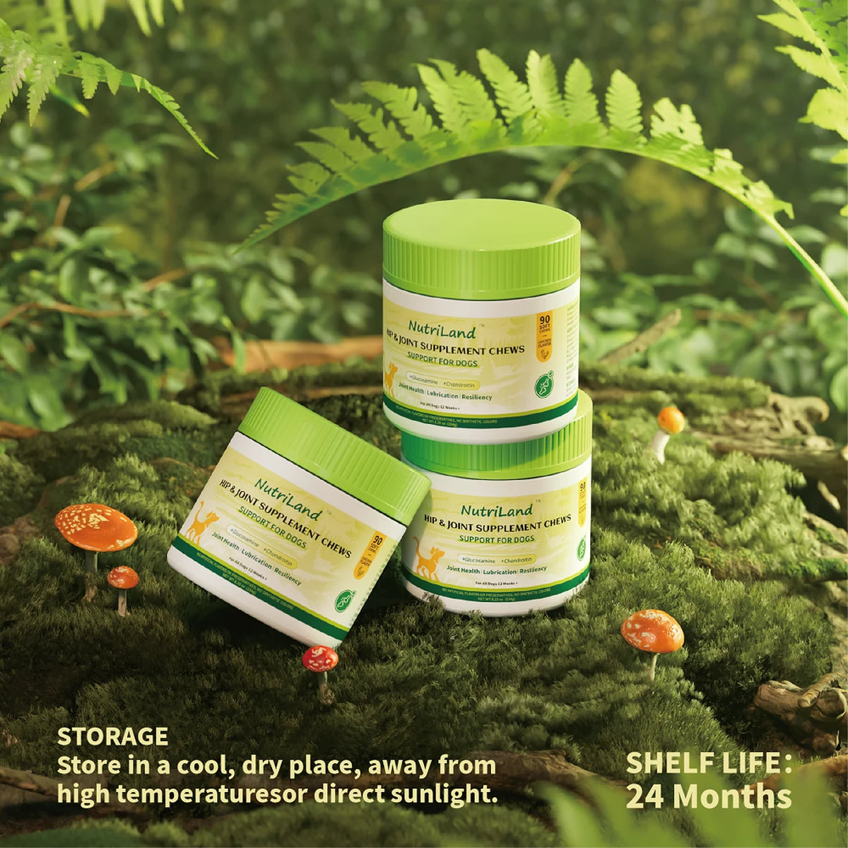 Dog hip and joint supplement soft chews