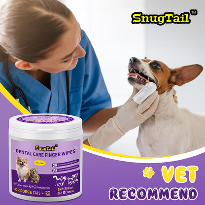 SnugTail pet dental finger wipes product image 8