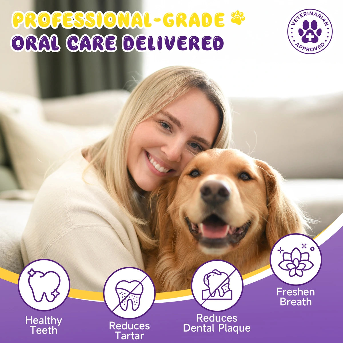 SnugTail pet dental finger wipes product image 9