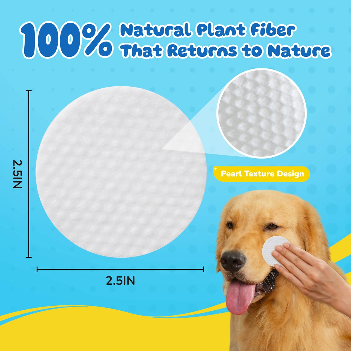 SnugTail pet eye and ear wipes 240 count product image 7