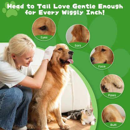 SnugTail pet grooming glove wipes product image 8